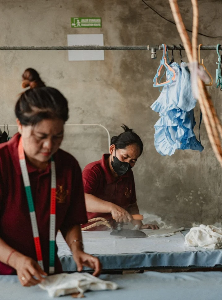 Casa Annie Bali clothing production workshop history